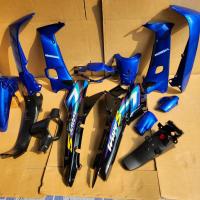 ราคา ชุดสี wave100s สีน้ำเงินดำ ติดลาย ปี2002 เฟรมรถ เวฟ110s ยกชุด13ชิ้น พร้อมชิ้นดำด้าน 3ชิ้น รวม16ชิ้น (22184577182)