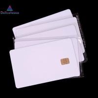 ราคา [Delicatesea] ใหม่ 5 ชิ้น ISO PVC IC พร้อม SEL4442 Chip nk Smart Card Contact IC Card Safety White ใหม่ (26733099245)