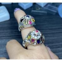 ราคา แหวนพลอยแฟนซี รวมพลอยเนื้อแข็งสีสวยๆหลายสี (12202383125)