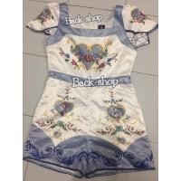 ราคา จั๊มสูทสั้นเจ้าหญิง งานป้าย PairyTale สีฟ้ามือ2สภาพใหม่ (4236105761)