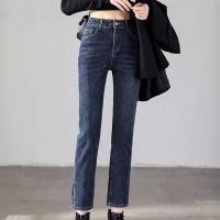 ราคา Kaekai พร้อมส่ง กางเกงยีนส์ ขายาว เอวสูง รุ่นกระเป๋าหน้าหลังสองข้าง ดีเทลแหวกปลายขา เท่ๆ แมทซ์ลุคง่าย (28626063905)