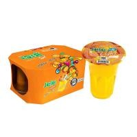 ราคา เจเล่ ไลท์ เยลลี่คาราจีแนน รสส้ม 125 มล. แพ็ค 6 ถ้วยJele Light Orange Juice 125 ml x 6 (20275496166)