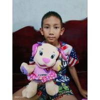 ราคา ตุ๊กตา สอนภาษา หมาน้อย Tummy Dog ของแท้ ขนาดสูง13" ร้องเพลงได้ บอกอวัยวะบีบมีเสียง เสริมพัฒนาการน้องๆให้ตื่นตัว (27518818607)