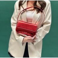 ราคา ส่งต่อกระเป๋าคอลใหม่ kappa.bkk (like new)สีแดงหนังแก้วสวยมากกก (25276796670)