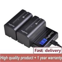 ราคา ✿แบตเตอรี่กล้อง Li-ion 4400mAH NP-F750 NP-F770 + ที่ชาร์จ USB คู่สำหรับ Sony NP F970 F960 F550 (28180354422)