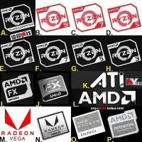ราคา Ati สติกเกอร์โลหะ AMD FX Ryzen R9 R7 R5 สําหรับตกแต่งแล็ปท็อป พีซี แท็บเล็ต คอมพิวเตอร์ตั้งโต๊ะ กล้องดิจิทัล DIY (22556762697)