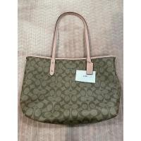 ราคา กระเป๋าสะพาย Coach Tote 16นิ้ว สีชมพู (19559424959)