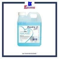 ราคา Double A Care แอลกอฮอล์ 75% ขนาด 1,000 ml พร้อมส่ง (แกลลอน) (9748709523)