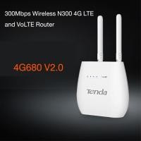 ราคา Tenda 4G680 300 Mbps Wireless 4G LTE Router เราเตอร์ใส่ซิม ประกันศูนย์ 5 ปี (6350252527)