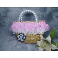 ราคา กระเป๋าผักตบชวาสาน ทรงแตงโมง (14880614901)