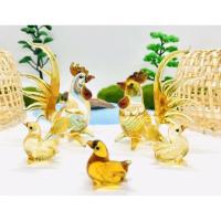 ราคา ไก่ ไอ้ไข่ ไก่แก้บน ชุดครอบครัวแก้วสีลูกแก้วน้ำนม 5 ตัว พ่อแม่ลูก ไก่เป่าแก้ว ไก่ไหว้ไอ้ไข่ ไก่มงคล ของไหว้ไอ้ไข่ (6047108879)