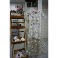 ราคา เดรสขาวดอกไม้ 3d (1691865370)