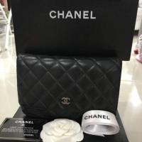 ราคา Chanel woc lambskin สีดำ แท้100% (4709920683)