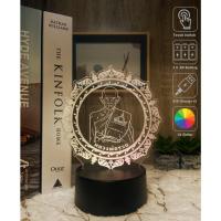 ราคา โคมไฟ 3D อะคริลิค LED รูปหลวงพ่อรวย (21935409614)