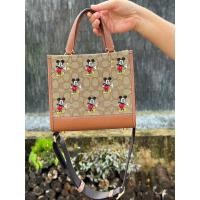 ราคา กระเป๋า Coach แท้"Disney X Coach Dempsey Tote 22 In Signature Jacquard With Mickey Mouse Print" สินค้าพร้อมส่ง (21386109866)