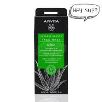 ราคา APIVITA Moisturizing & Refreshing Face Mask - Aloe 12 x 8ml (24989163535)