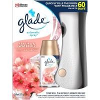 ราคา Glade Automatics spray sakura 175ml. เกลด เครื่องพ่นสเปรย์อัตโนมัติ พร้อมสเปรย์กลิ่นซากุระ 1ขวด แท้ (24608557552)