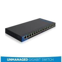 ราคา LINKSYS LGS116P 16-Port Unmanaged Gigabit Switch รองรับ PoE เน็ตเวิร์คสวิตช์สำหรับธุรกิจ LGS116P-AP (23737650594)
