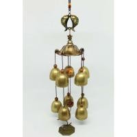 ราคา A-014 ระฆังลม กระดิ่งลม โมบายลม วินเทจ Wind Chimes Vitage ปลาคู่ (2546393915)