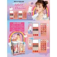 ราคา MILA COLOR พาเลท อายแชโดว์ บลัชออน ลิปสติก 3in1 ครบสวยจบในพาเลทเดียว เลือกแบบได้ตามชอบ พาเลท (22186864445)