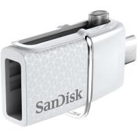 ราคา 32 GB FLASH DRIVE SANDISK ULTRA DUAL USB DRIVE 3.0 (SDDD2-032G-GAM46W) (WHITE) (23371259869)