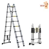 ราคา บันไดพับได้ บันไดยืดหดได้ ยืดหดได้ รุ่นความสูง 3.2 เมตร บันไดอเนกประสงค์ (23378749177)