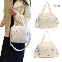 ราคา ฤดูร้อนอินเทรนด์ปักผ้าอ้อมกระเป๋าสําหรับแม่สบายปรับสายคล้องไหล่กระเป๋าถือปฏิบัติกระเป๋าผ้าอ้อมกรณี (40955903981)