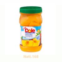 ราคา พีชในน้ำเชื่อม ชนิดหวานน้อย ตราdole peach light in syrup ขนาด 666g. (7740022534)