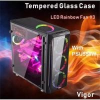 ราคา GAMING PC INTEL CORE I3-9100F / GTX1050 / RX560 4GB / RAM 8GB / SSD 240GB (4438003374)