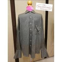 ราคา VALENTINO UOMO Brand_2nd hand เสื้อเชิ้ตแขนยาวผ้าฝ้าย 100% แท้มือสองกระสอบนำเข้า Made in Hong Kong (8293554180)