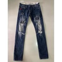 ราคา กางเกงยีนส์ CPS ของแท้ มือสอง สภาพดี แต่งขาด ผ้าดี ริมแดง ไซส์ 30 (18461106942)