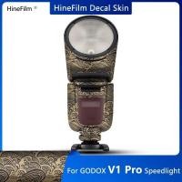 ราคา NIT Hinefilm ผิวสําหรับ Godox v1pro กล้อง Speedlight Decal Skins Wrap สําหรับ Godox V1 Pro แฟลชพรีเมี่ยมสติกเกอร์ Warp ฟิล์ม (26240133856)