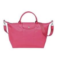 ราคา Sale(ใหม่-แท้100% ส่งฟรี) Longchamp Le Pliage Neo Rose Spring-summer Size M (275391395)