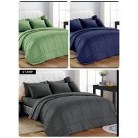 ราคา เซทรวมนวม ชุดเครื่องนอนสวีทดรีม สแตมป์(SweetDreams Stamp) สีพื้น ลายริ้ว ทอ 330 เส้นด้าย (5942344150)