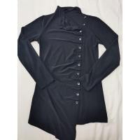 ราคา (เสื้อผ้ามือสอง)​ เสื้อแขนยาว (มินิเดรส)​ คอเบี่ยง สีดำ (17063755262)