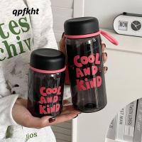 ราคา คิวพีเอฟเคเอชที85 ถ้วยน้ํากีฬา,ถ้วยน้ํานักเรียนพลาสติกใส,แบบพกพาความจุขนาดใหญ่พร้อมเชือกเส้นเล็กถ้วยดื่มกีฬากลางแจ้ง (24442282118)