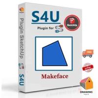 ราคา MakeFace V.5.1.0 (สร้างพื้นผิวให้แปลน CAD ใน SketchUp) | Plugin for Sketchup 2022-2024 (29304206144)
