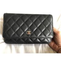ราคา Chanel woc holo28 black caviar used in good condition สภาพสวยงาม Chanel woc holo28 black caviar used in good condition : (7344803522)