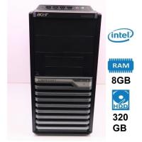 ราคา Acer Veriton M480G cpu intel® Core™2 Duo E7500 2.93GHz RAM DDR3 8GB HDD 320GB (6516168883)