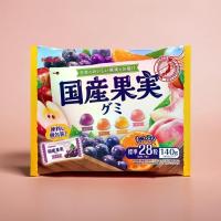 ราคา Kabaya Foods เยลลี่กัมมี่รวมรสผลไม้แท้จากญี่ปุ่น 4 องุ่น ส้ม แอปเปิ้ล พีช ห่อแยกชิ้น สะดวกพกพา ขนาด 280g (25330421861)