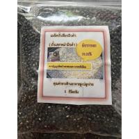 ราคา เมล็ดถั่วแขกพม่า ผิวดำ เกรดAAA 1 กิโล อัตตราการเพาะงอก99.99% (21134892344)