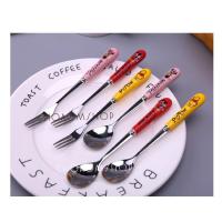 ราคา ช้อนกาแฟหมีพูห์ ส้อมหมีพูห์ ช้อนกาแฟมิกกี้เมาส์ ช้อนกาแฟมินนี่เม้าส์ (6037132959)