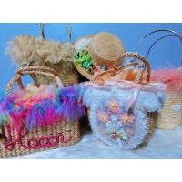 ราคา กระเป๋าสานฟรุ้งฟริ้ง สายคาเฟ่ (8909292136)