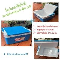 ราคา กระติกใส่น้ำ กระติกน้ำแข็ง ถังแช่อเนกประสงค์ กระติกน้ำเย็น กระติกน้ำ แบบพกพา ขนาด 10.5 ลิตร สีเขียว สีแดง สีฟ้า (15685179538)