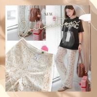 ราคา password กางเกงลูกไม้ขาตรงเอวสูง (29018960011)