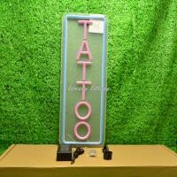 ราคา ป้ายไฟนีออน ป้ายไฟอะครีลิค ป้ายไฟตัวอักษร ป้ายไฟหน้าร้าน "ป้ายไฟ TATTOO" แบบเสียบปลั๊กไฟ ไฟตกเเต่ง (23989021171)