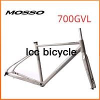 ราคา Mosso 700GVL โครงถนนออฟโรด 700C เส้นผ่านศูนย์กลางล้อ 7005 โครงอลูมิเนียม โครงจักรยานเสือหมอบ (26707094723)