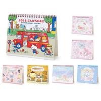 ราคา 2018 Sanrio Characters Desk Calendar ปฏิทินตั้งโต๊ะ ปี2018 ลายซานริโอ stickynote หนังสือ ลายการ์ตูน แฟชั่นเกาหลี ญี่ปุ่น (678188170)