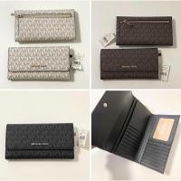 ราคา กระเป๋าสตางค์ ใบยาว MICHAEL KORS JET SET TRAVEL LARGE TRIFOLD 35F8GTVF3B (29813451767)