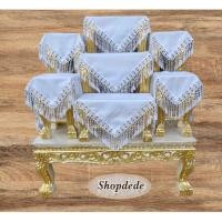 ราคา ผ้าคลุมโต๊ะหมู่บูชาสีขาวระบายลูกไม้ ขนาด 50 × 50 เซนติเมตร ผ้าคลุมพาน ผ้าคลุมโต๊ะหมู่บูชา ราคา/ชิ้น (29324300651)